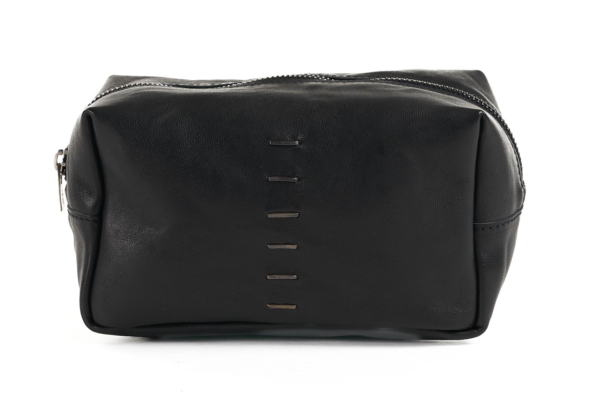 daniele basta leather and silver bags - FRONT